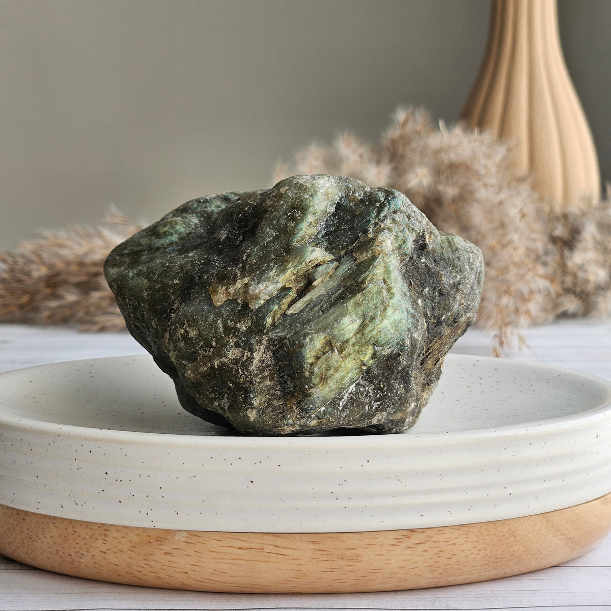 Raw Labradorite Stone Specimen – Wholehearted Crystal Creations