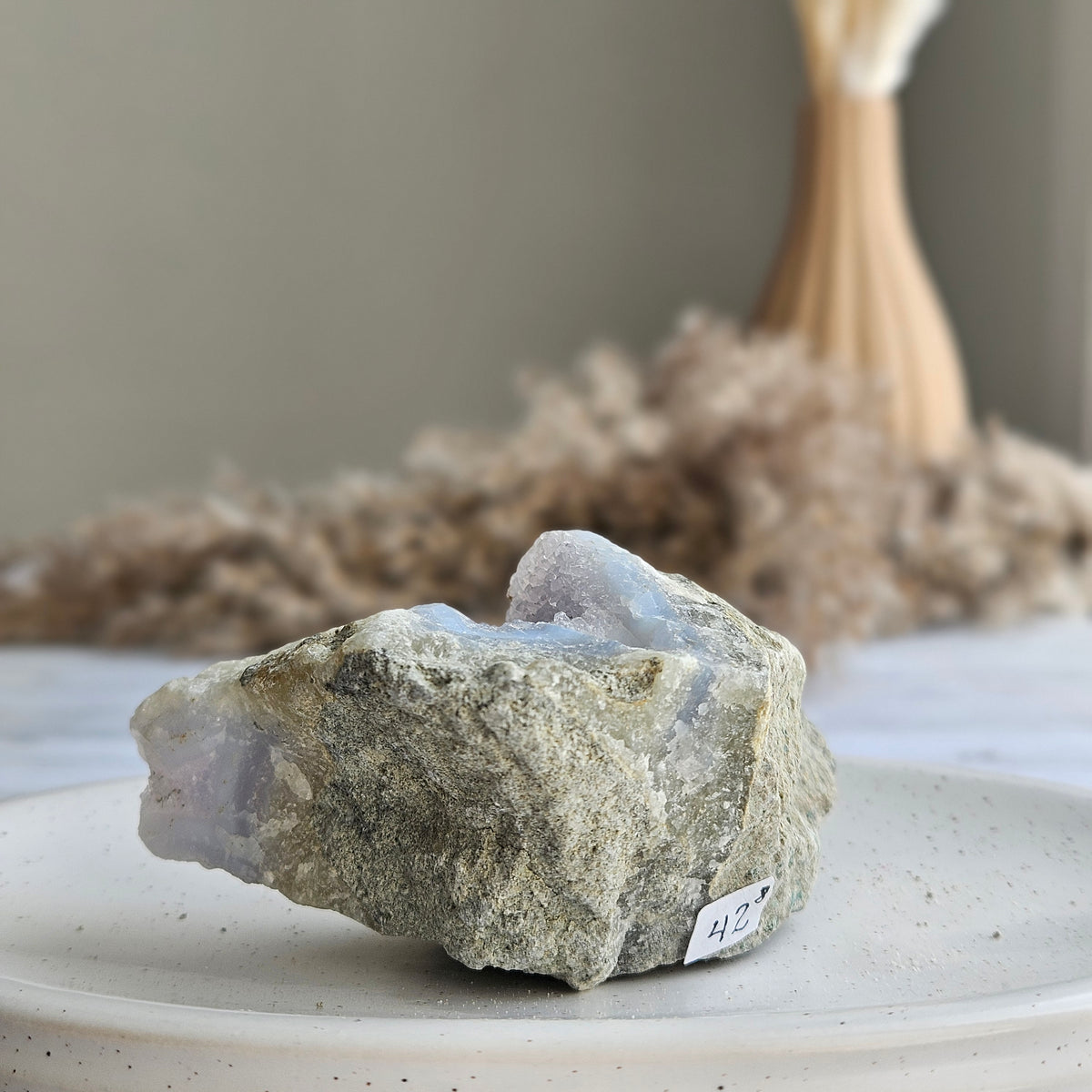 Blue Lace Agate Crystal Specimen – Wholehearted Crystal Creations