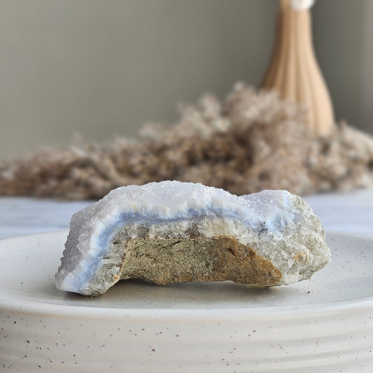 Blue Lace Agate Crystal Specimen – Wholehearted Crystal Creations
