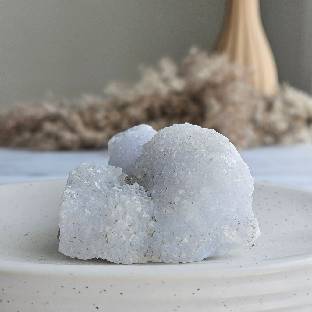 Blue Lace Agate Crystal Specimen – Wholehearted Crystal Creations