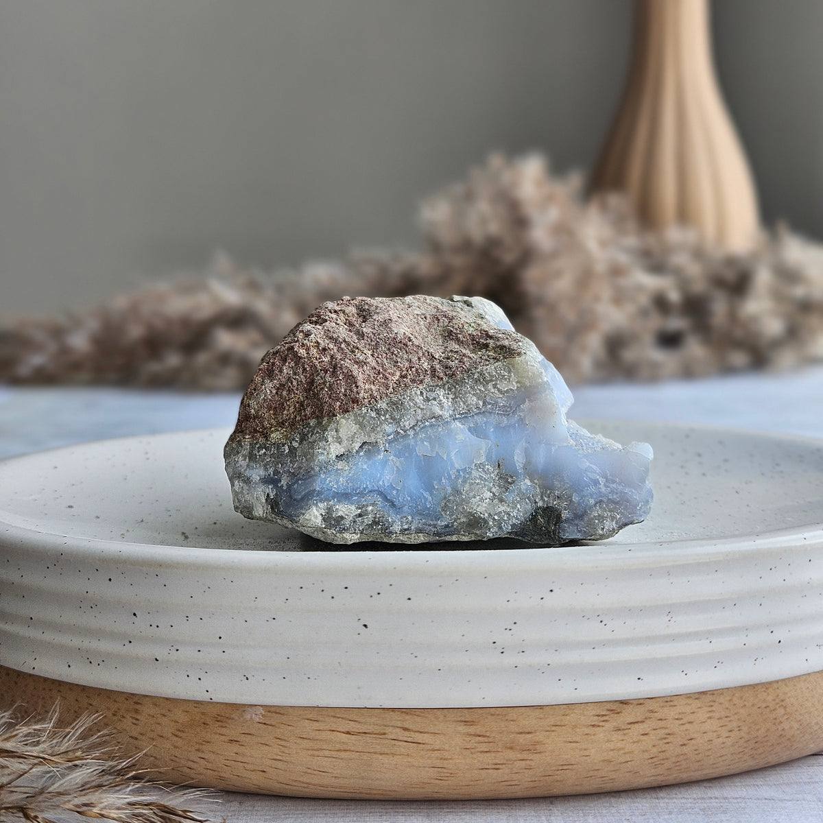 Blue Lace Agate Crystal Specimen – Wholehearted Crystal Creations