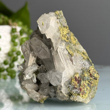 Epidote + Chlorite in Quartz Specimen #7