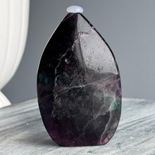 Rainbow Flourite Flame Specimen
