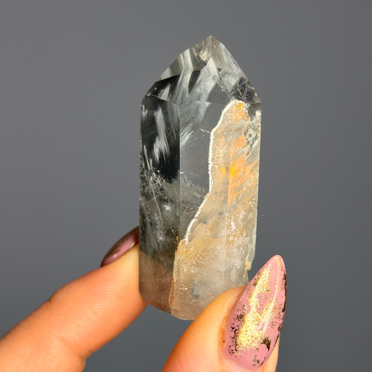 Blue Tara Quartz Specimen BTQ#21 – view 3 – Wholehearted Crystal Creations