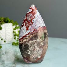 Banded Agate (Mexican) Flame Specimen