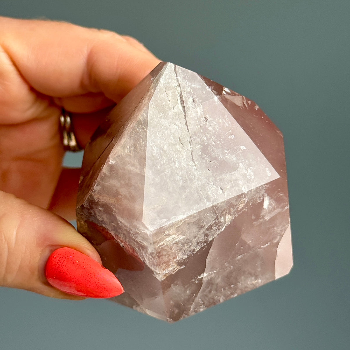 Pink Lithium Quartz (Rare) Crystal Tower Specimen PLQ#8 – Wholehearted Crystal Creations