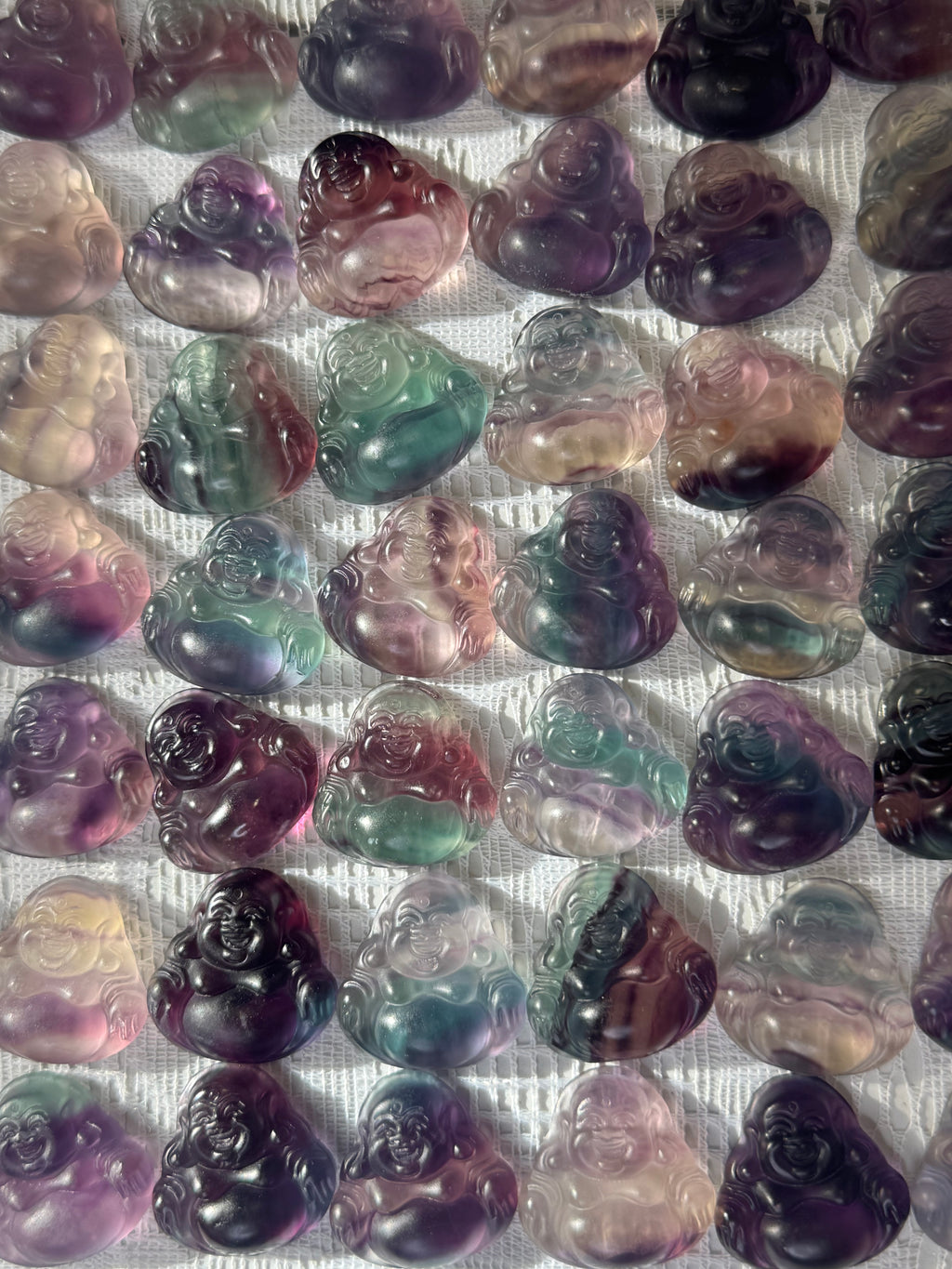 Buddha Fluorite Carving Crystal Specimen – Wholehearted Crystal Creations
