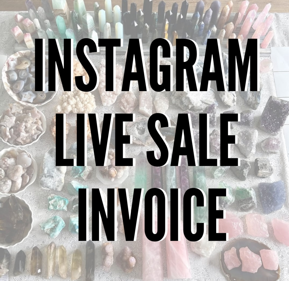 Live Sale Invoice @Melaniescrochet.com