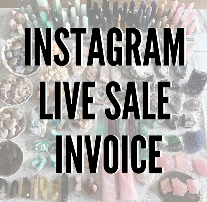 Live Sale Invoice @Melaniescrochet.com