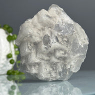Blue Sugar Fluorite (Raw Druzy Etched)