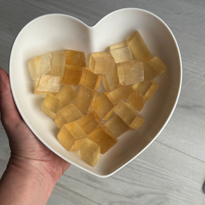 Optical Calcite Raw Crystal Specimen – Wholehearted Crystal Creations