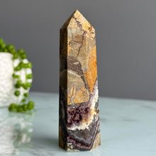 Purple Brecciated Maligano Jasper Tower Specimen