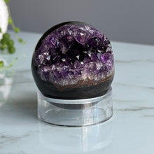 Amethyst Druzy Geode Sphere Specimen