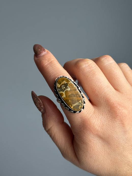 Ocean Jasper Size 6.5 Ring