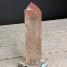 Pink Lithium Quartz (Rare) Crystal Tower Specimen PLQ#36