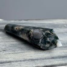 Moss Agate Crystal Wand Specimen – Wholehearted Crystal Creations