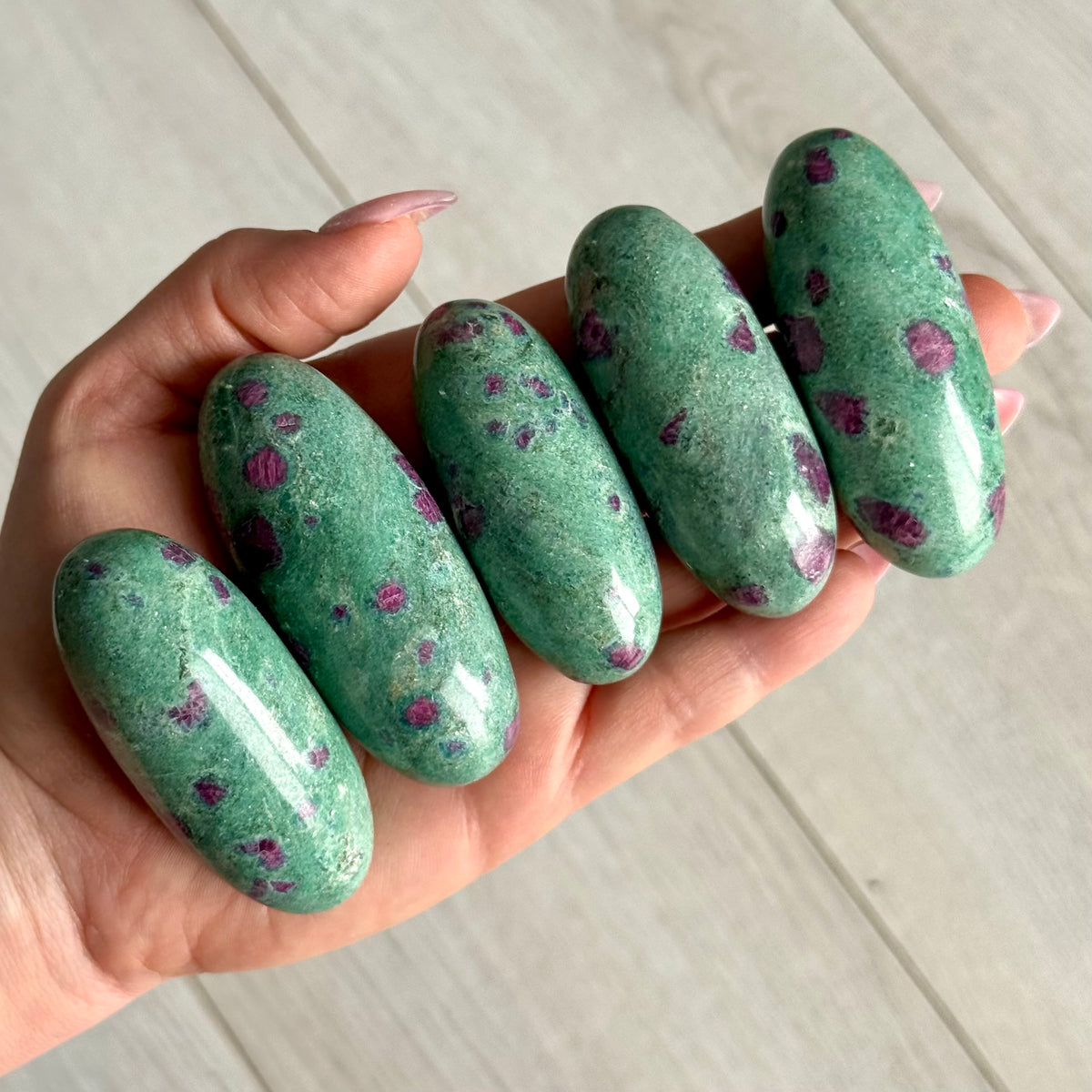Ruby in Fuchsite Shiva Stone Crystal Specimen – Wholehearted Crystal Creations