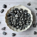 Snowflake Obsidian Large Tumbled Pocket Stone Specimen – Wholehearted Crystal Creations