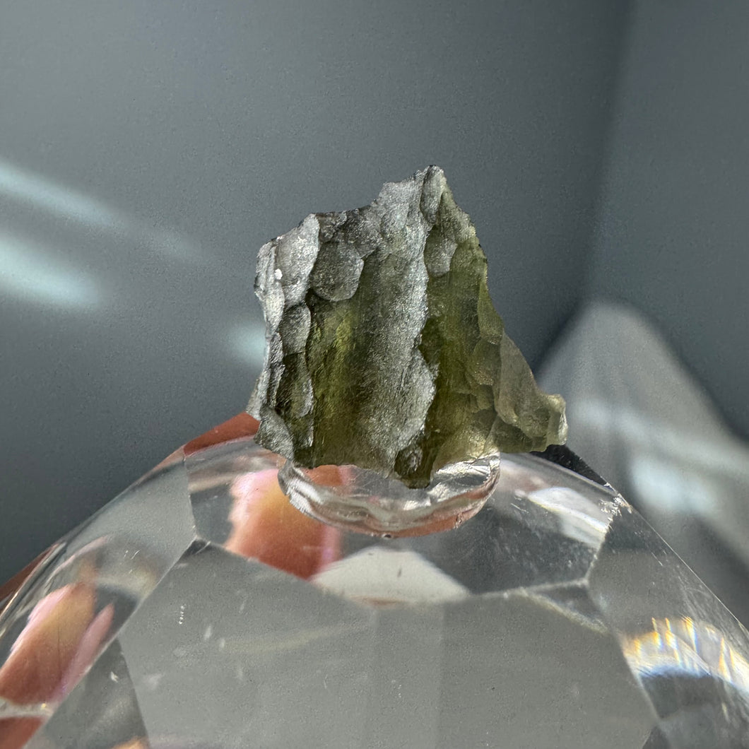 Moldavite Crystal Specimen – Wholehearted Crystal Creations