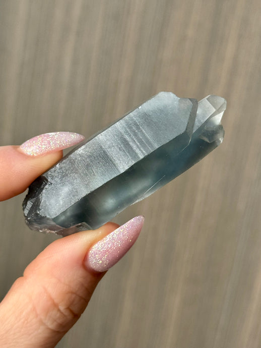 Blue Tara Quartz Lemurian Crystal Specimen – Wholehearted Crystal Creations