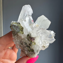 Epidote + Chlorite in Quartz Specimen #14