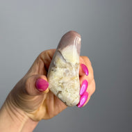 Lithium Flower Agate Crystal Specimen – Wholehearted Crystal Creations