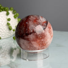 Hematoid (Fire) Quartz Polished Sphere Specimen