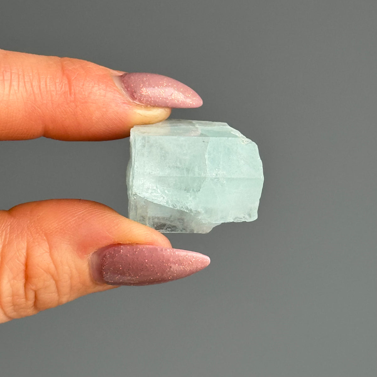Aquamarine Beryl Crystal Specimen – Wholehearted Crystal Creations