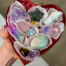 Heart Box of Crystals / Valentines Day / Love Day