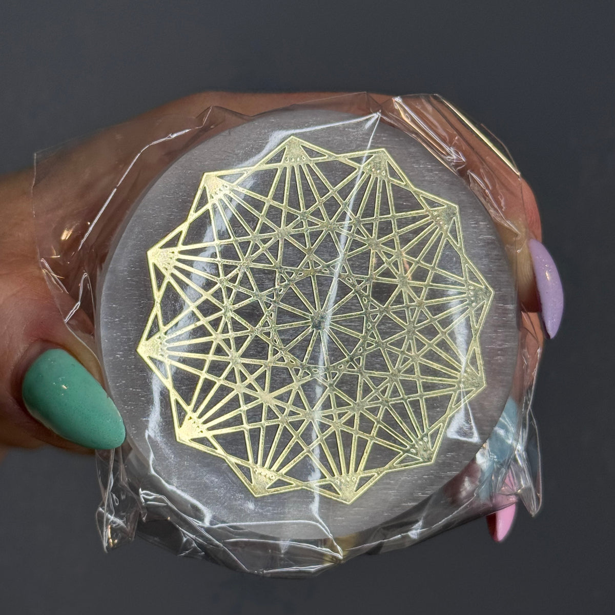 Selenite Cleansing + Charging Plate Disc