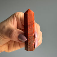Red Jasper Crystal Tower Specimen – Wholehearted Crystal Creations