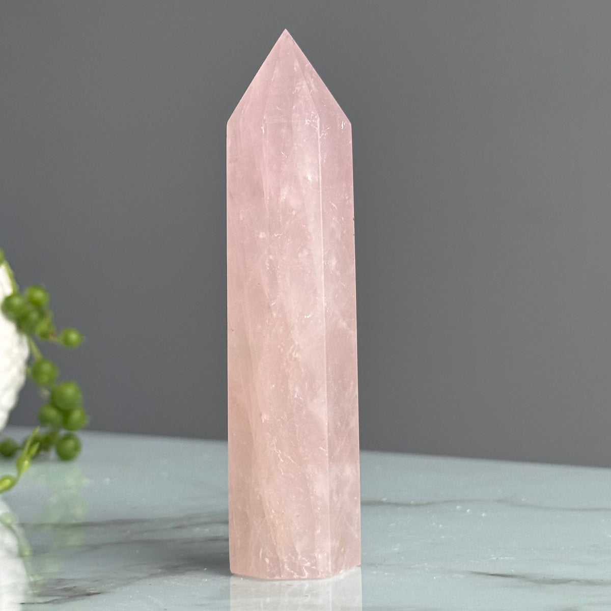 Imperfect Rose Quartz Tower Crystal Specimen – Wholehearted Crystal Creations