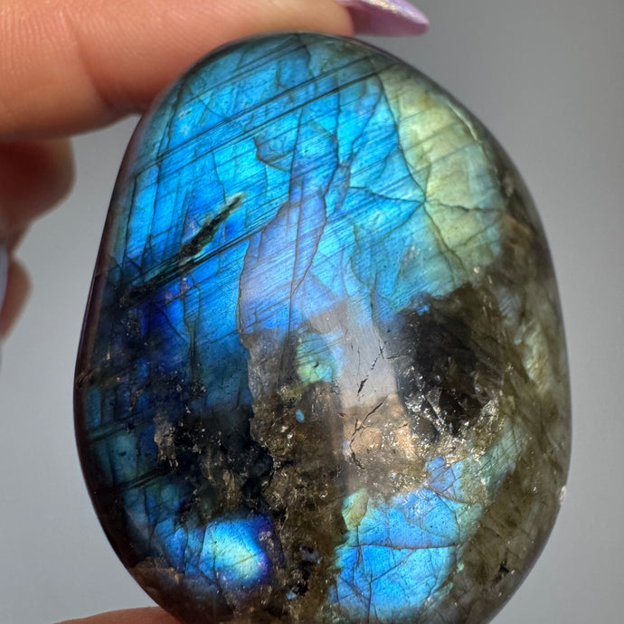 Labradorite Palm Stone