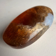 Yellow Fluorite with Agate Heart Carving Specimen (YF25)