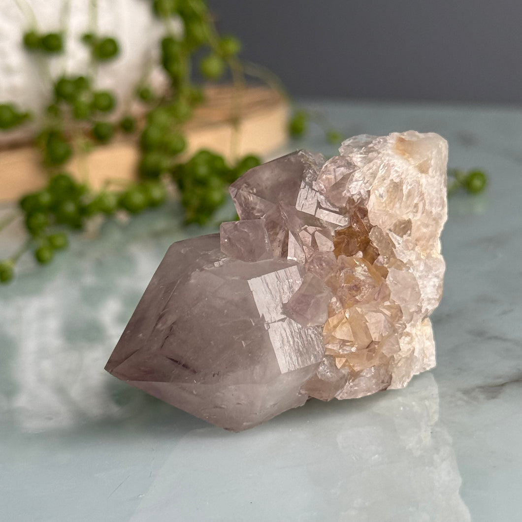 Amethyst Spirit Quartz Raw Crystal Specimen