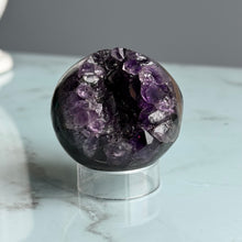 Amethyst Druzy Geode Sphere Specimen