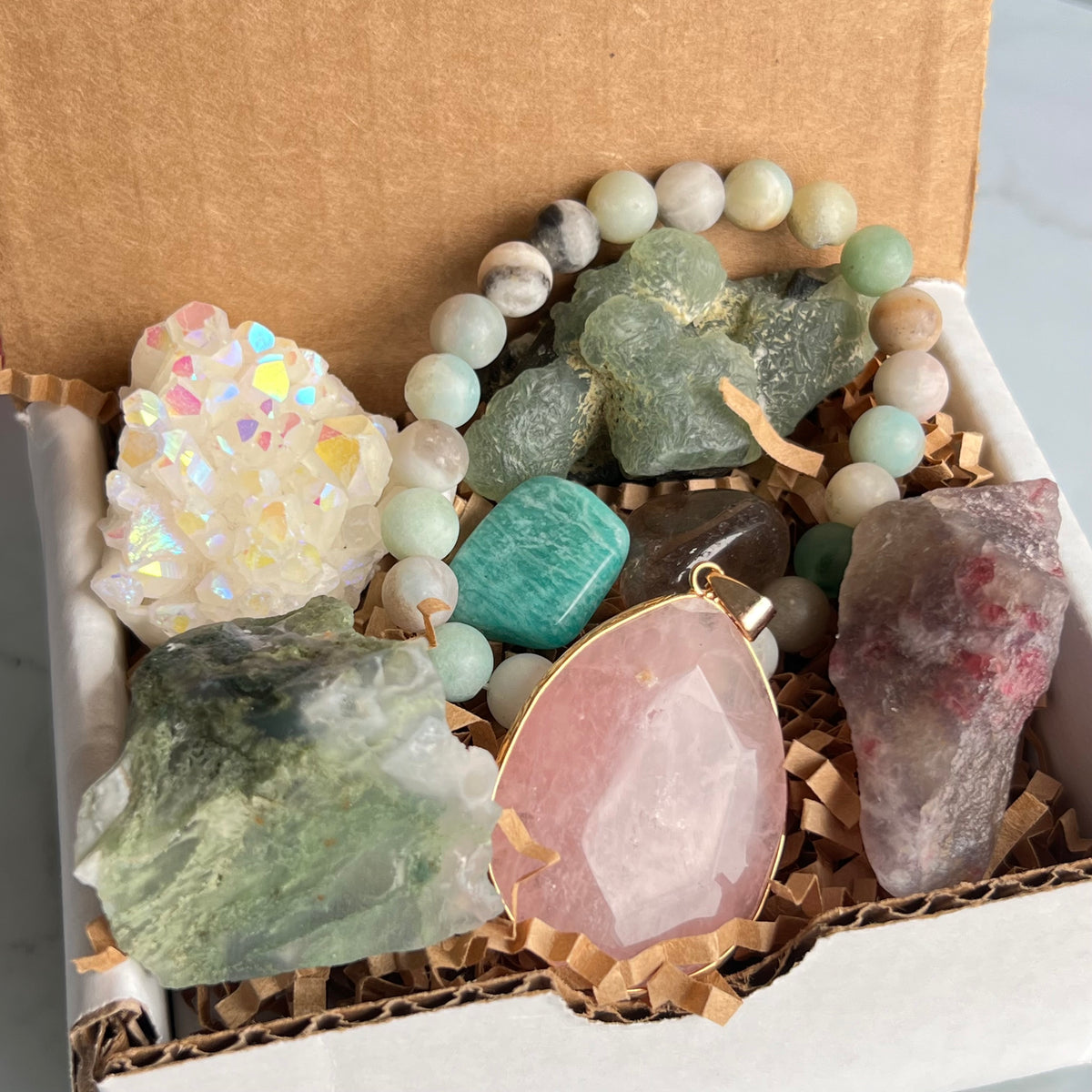 Self Love Enlightenment Crystal Specimen Gift Set – Wholehearted Crystal Creations