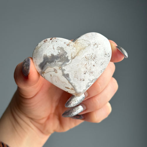 Agate Heart Crystal Specimen – Wholehearted Crystal Creations