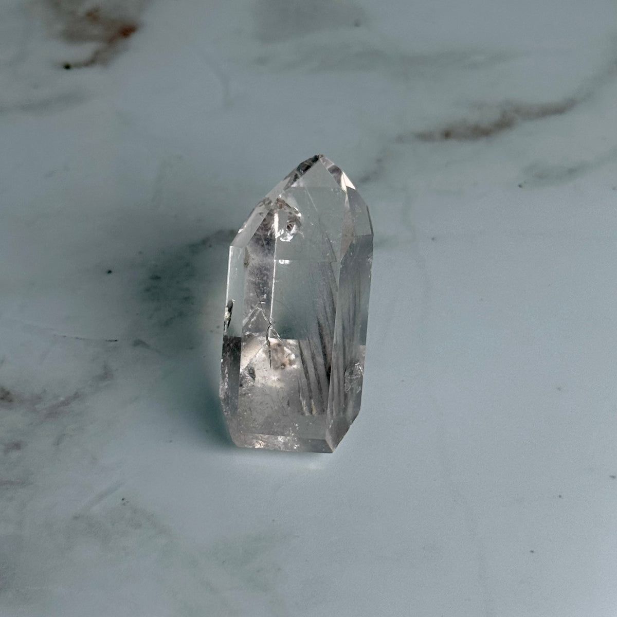 Blue Tara Quartz Crystal Specimen – Wholehearted Crystal Creations