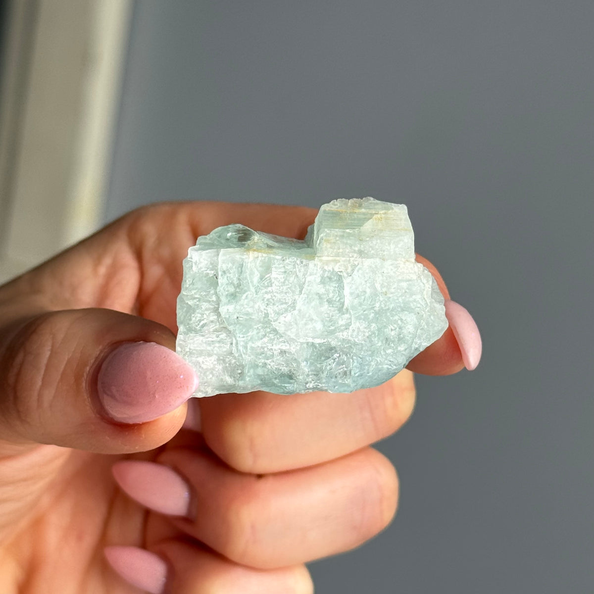 Aquamarine Beryl Crystal Specimen – Wholehearted Crystal Creations