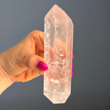 Pink Lithium Quartz (Rare) Crystal Tower Specimen PLQ#36