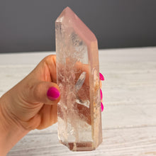 Pink Lithium Quartz (Rare) Crystal Tower Specimen PLQ#34