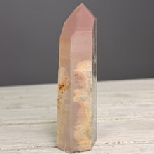 Pink Lithium Quartz (Rare) Crystal Tower Specimen PLQ#34