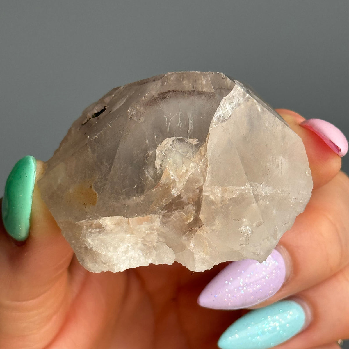 RARE Special Quartz with Lepidocrocite and Epidote Crystal Specimen – Wholehearted Crystal Creations