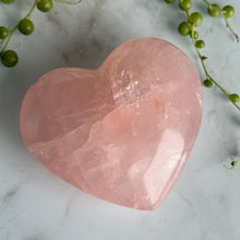 Rose Quartz Heart Carving Specimen