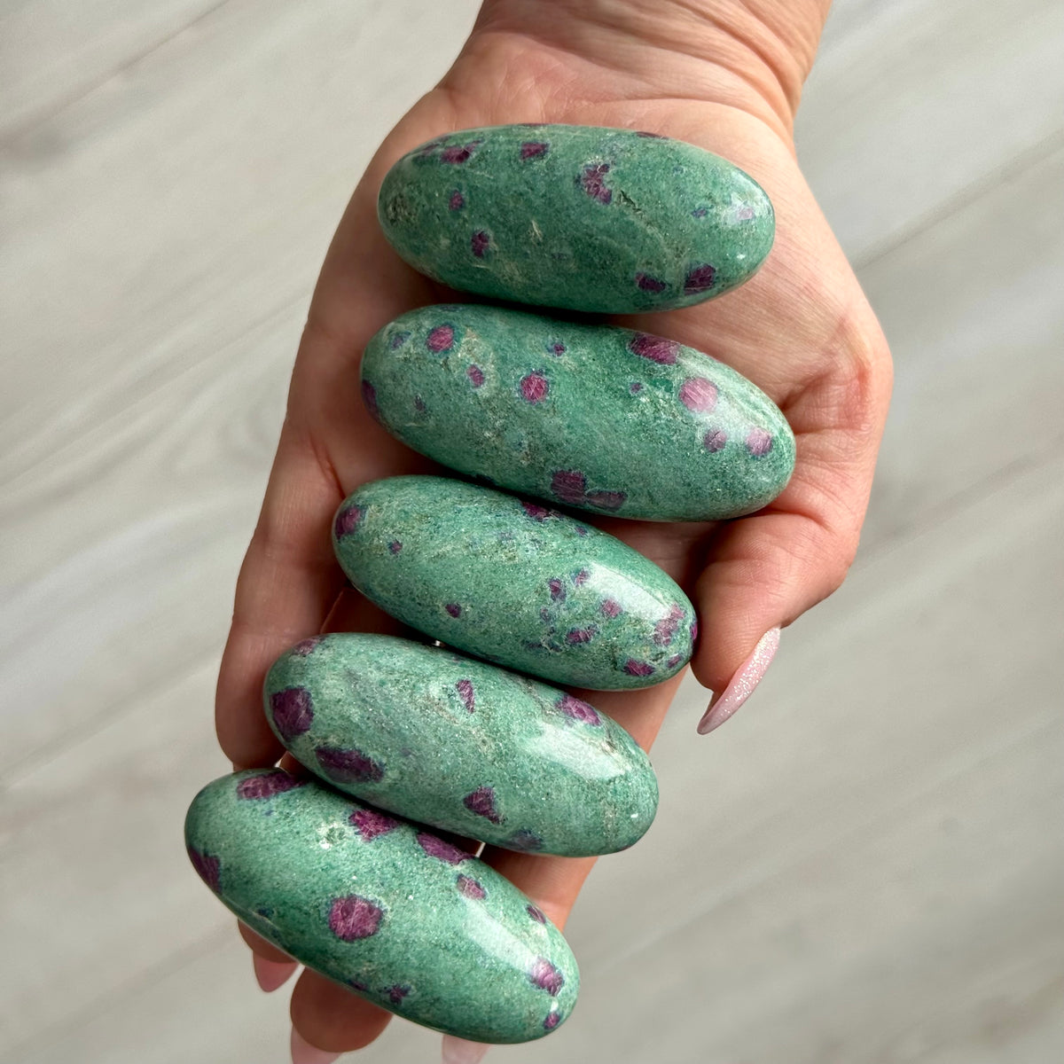 Ruby in Fuchsite Shiva Stone Crystal Specimen – Wholehearted Crystal Creations