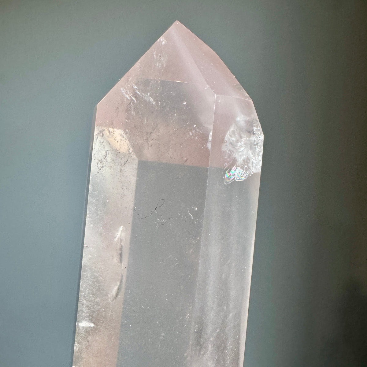 Pink Lithium Quartz (Rare) Crystal Tower Specimen PLQ#1 – Wholehearted Crystal Creations