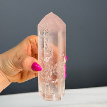 Pink Lithium Quartz (Rare) Crystal Tower Specimen PLQ#36