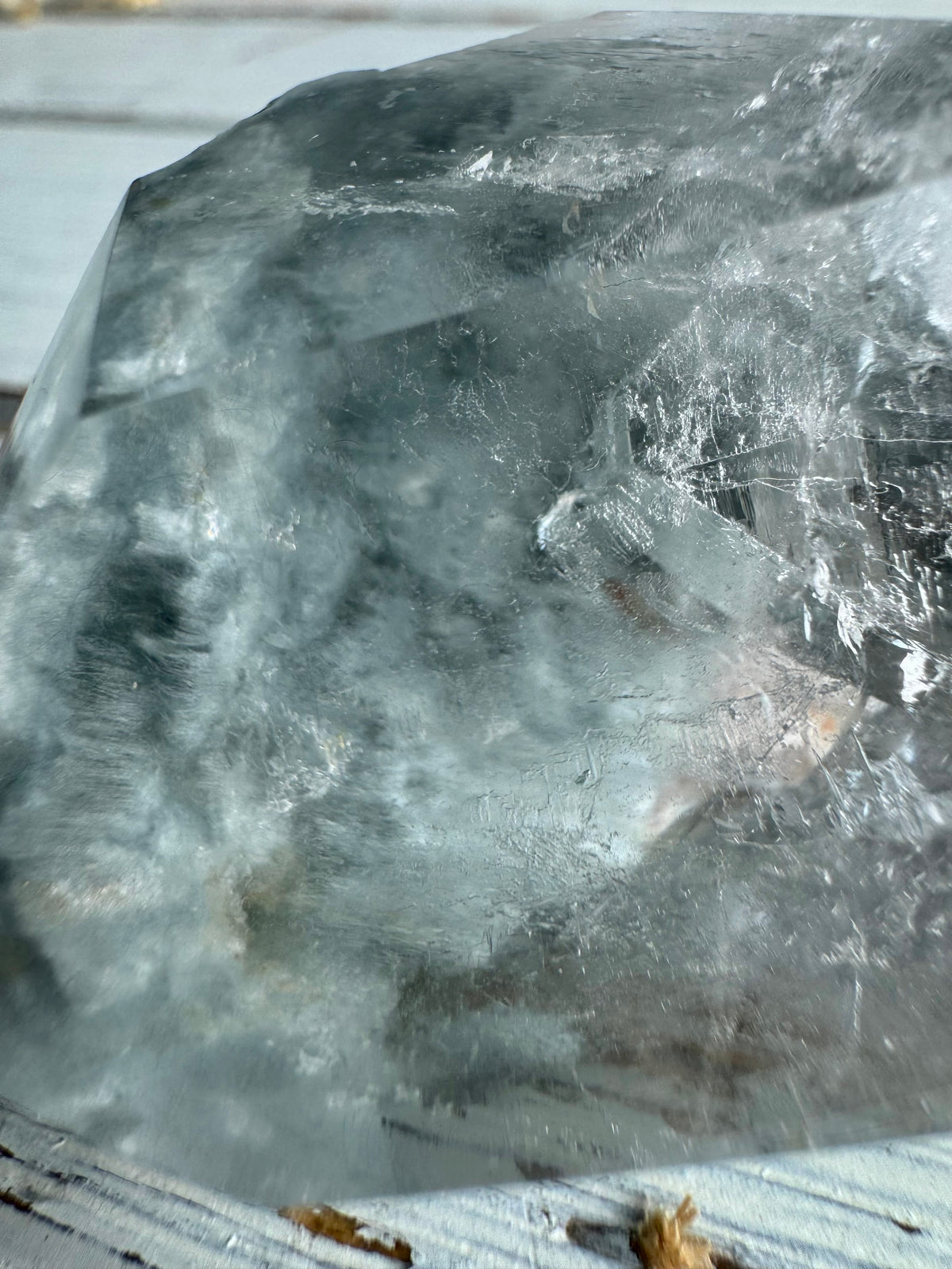 Blue Tara Quartz Crystal Specimen – Wholehearted Crystal Creations