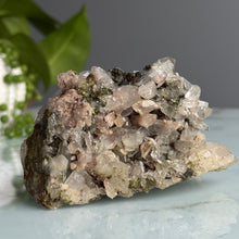 Epidote + Chlorite in Quartz Specimen #1